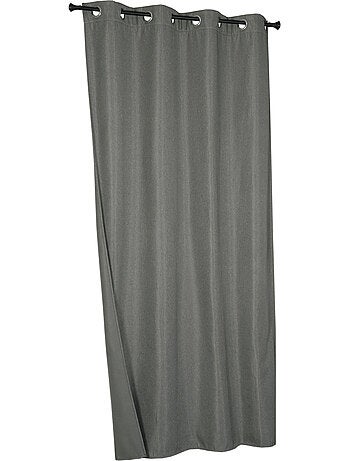 Rideau isolant thermique moderne à œillets 140x240cm, anthracite