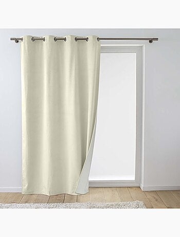 Rideau isolant thermique velours Polarchic - Douceur D'intérieur