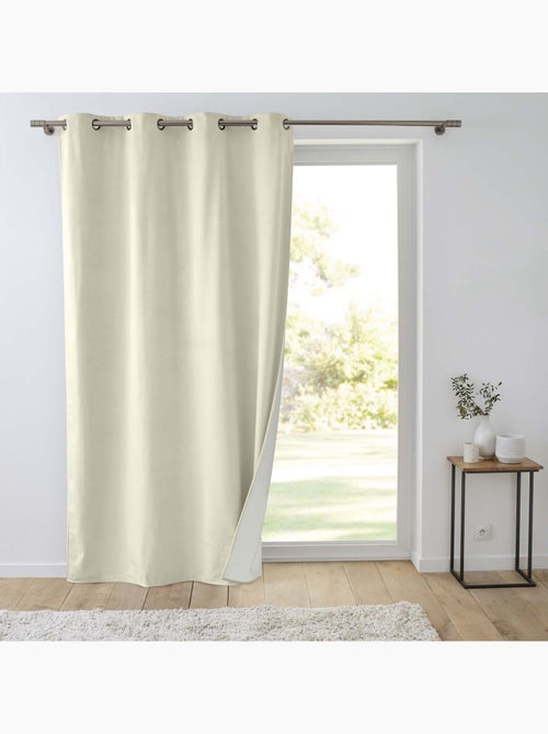 Rideau isolant thermique velours Polarchic - Douceur D'intérieur - Kiabi