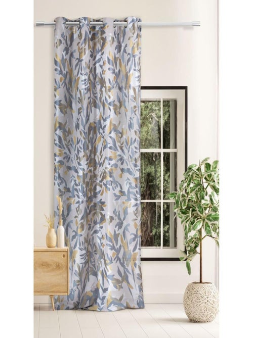 Rideau jacquard 140x250cm "Tokway" - Kiabi