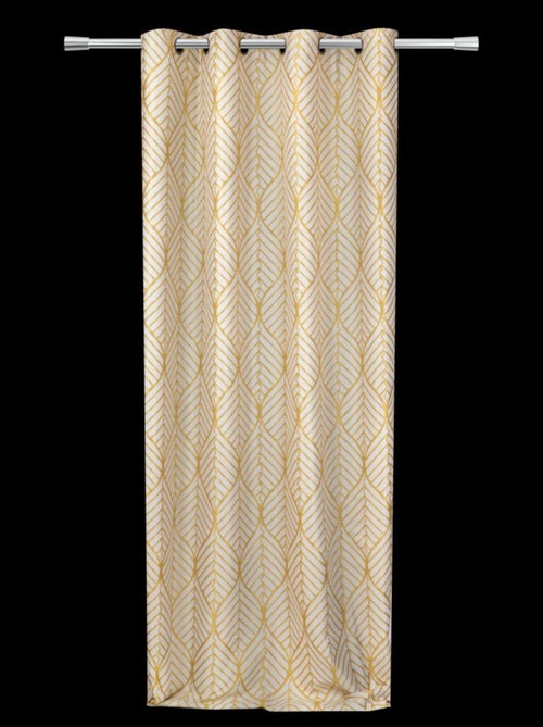 Rideau jacquard 140x260cm "Lisbon" - Kiabi