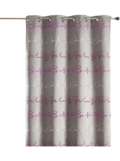Rideau jacquard à imprimé d’écritures - Kiabi Rideau jacquard à imprimé d’écritures - Kiabi