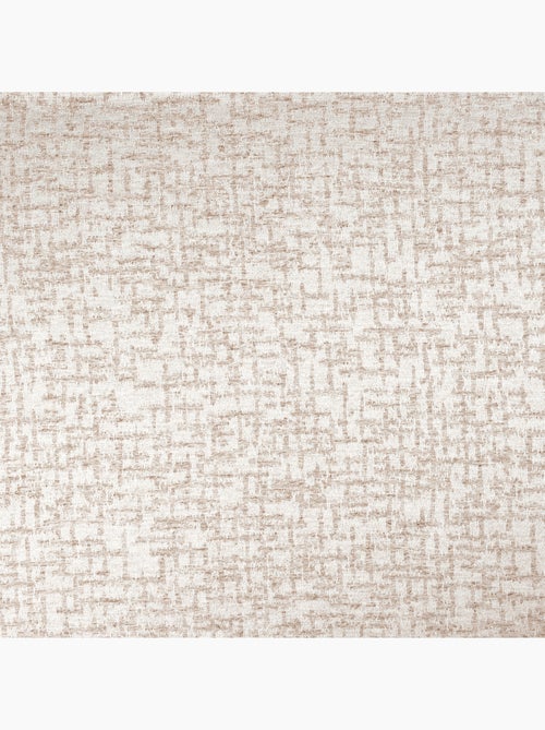 Rideau jacquard à oeillets  - Effet tweed - Kiabi