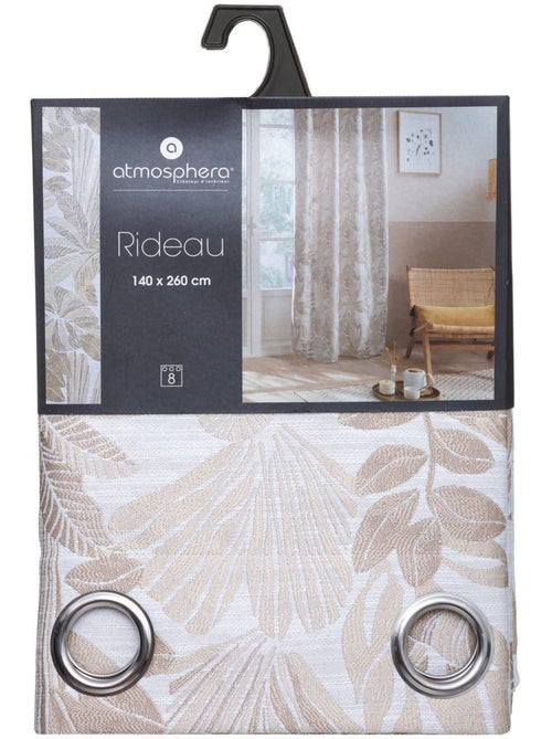 Rideau jacquard BEJUCO - Kiabi