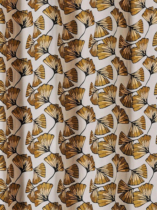 Rideau jacquard Biloba - Kiabi
