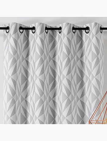 Rideau motif géométrique kaleo