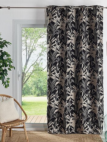Rideau Jacquard Motif Jungle