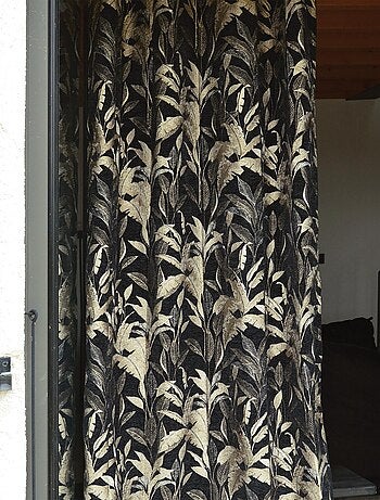 Rideau Jacquard Motif Jungle