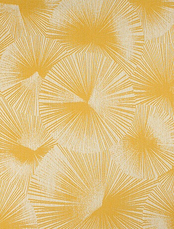 Rideau jacquard motif soleil à oeillets