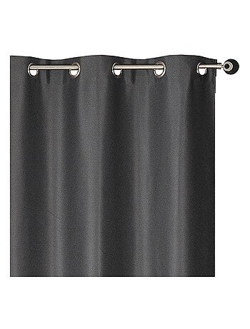 Rideau Jacquard obscurissant prêt à poser.