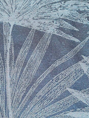 Rideau Jacquard Palme Tropical - prêt à Poser.