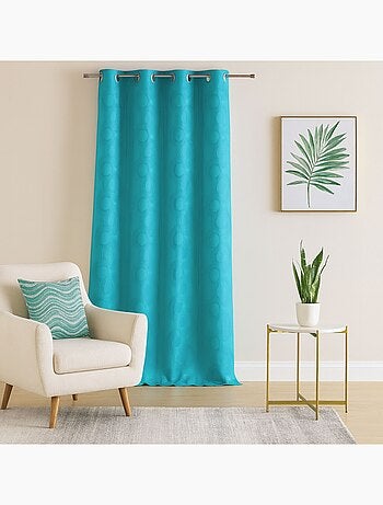 Rideau jacquard print Cercle Design