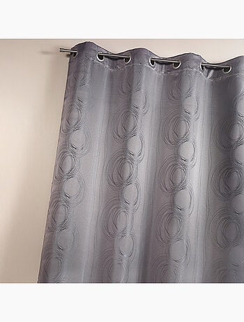 Rideau jacquard print Cercle Design