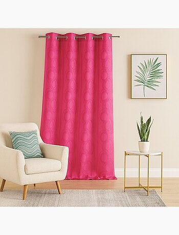 Rideau jacquard print Cercle Design