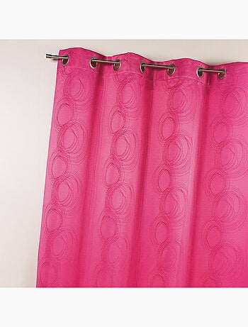 Rideau jacquard print Cercle Design