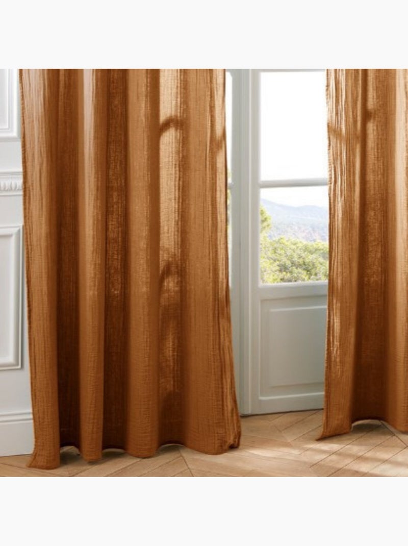 Rideau JAMANA Marron - Kiabi