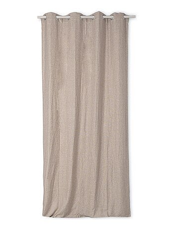 Rideau lin Basic "Happyfriday