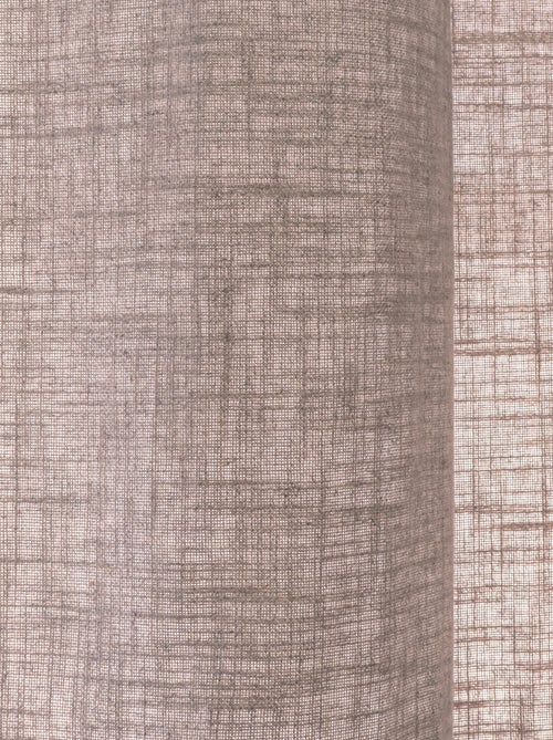 Rideau lin Basic "Happyfriday" - Kiabi