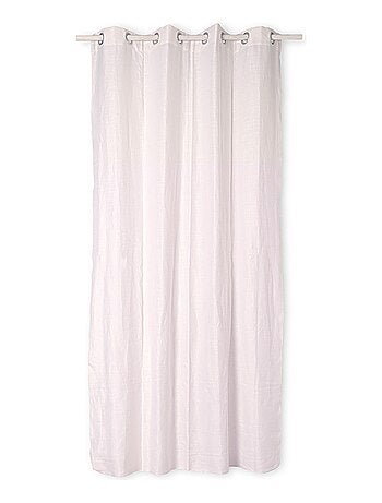 Rideau lin Basic "Happyfriday