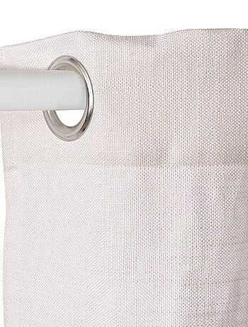 Rideau lin Basic "Happyfriday