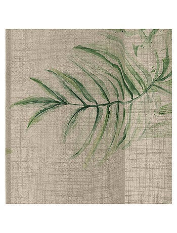 Rideau lin Delicate "Happyfriday