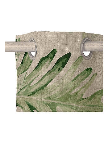 Rideau lin Delicate "Happyfriday