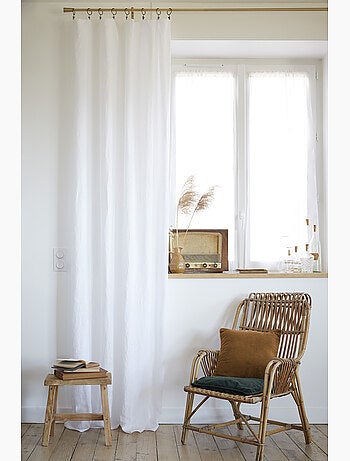 Rideau lin lave Collection Soline