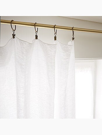 Rideau lin lave Collection Soline