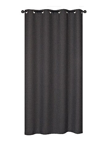 Rideau lourd Jacquard, à oeillet, prêt-à-poser.