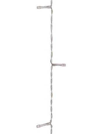 Rideau lumineux de façade d'extérieur 1 x 2 m 200 led blanc froid à effets avec minuteur sur secteur