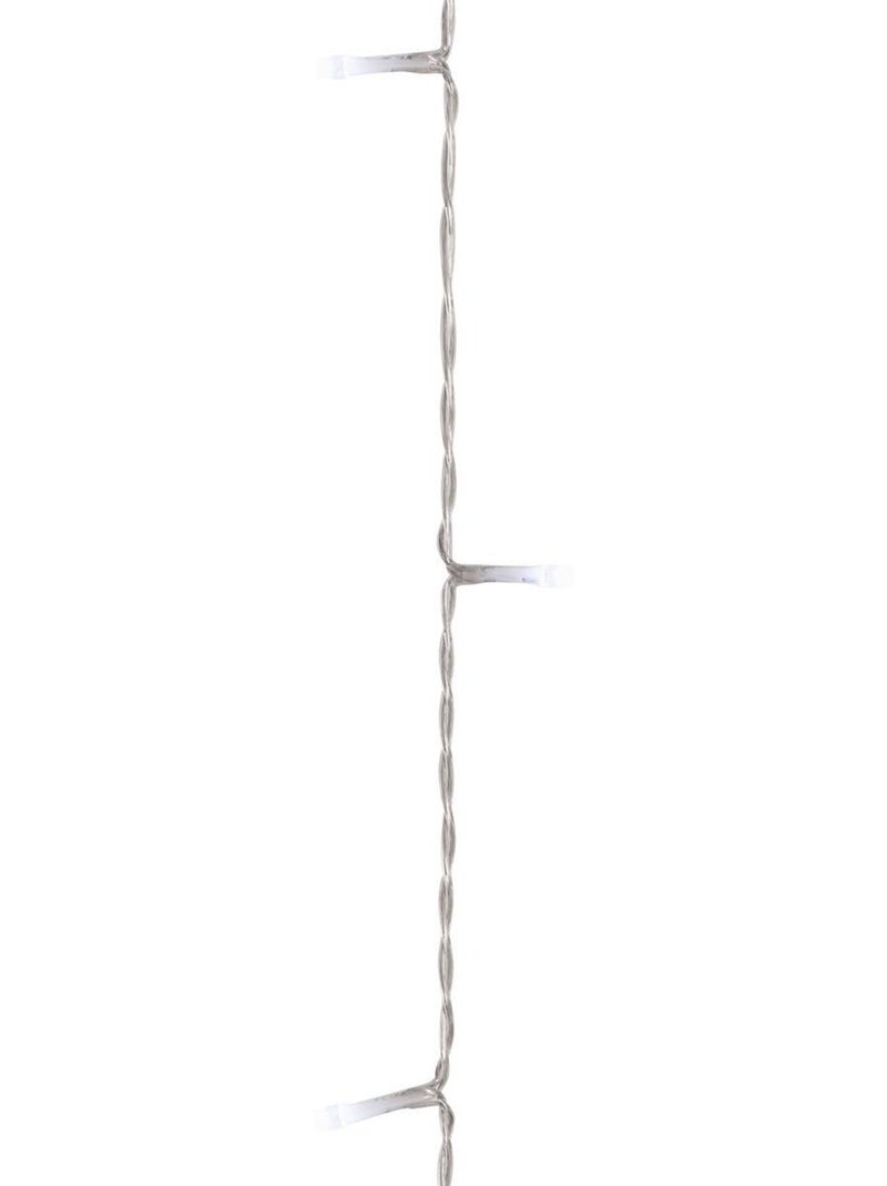 Rideau lumineux de façade d'extérieur 1 x 2 m 200 led blanc froid à effets avec minuteur sur secteur Blanc froid - Kiabi