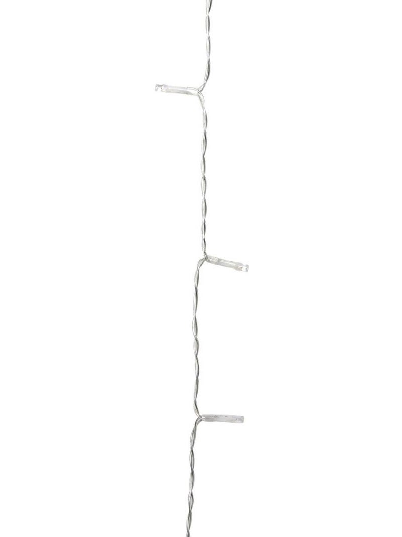 Rideau lumineux de façade d'extérieur 1 x 2 m 200 led blanc froid avec minuteur sur secteur Multicolore - Kiabi