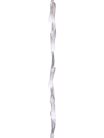 Rideau lumineux stalactite d'extérieur 20 m 1200 led blanc froid à effets avec minuteur sur secteur