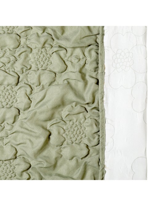 Rideau matelassé à œillets - Kiabi