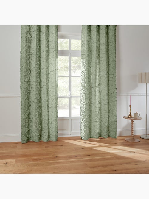 Rideau matelassé à œillets - Kiabi