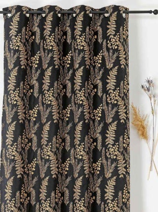 Rideau moderne chic poly-coton