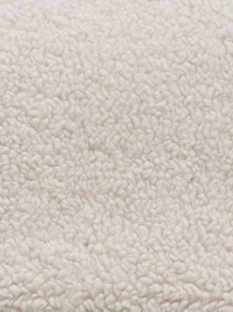 Rideau montagne  - Effet mouton Ecru - Kiabi