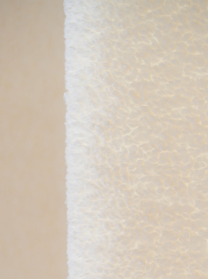 Rideau montagne  - Effet mouton Ecru - Kiabi