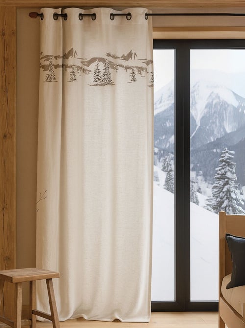 Rideau Montagne  épuré - Kiabi