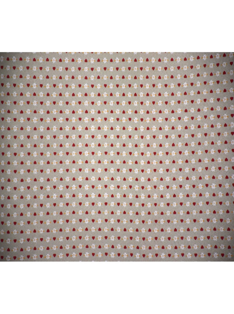 Rideau montagne naturel 180x240cm Beige - Kiabi