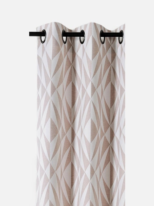 Rideau motif géométrique kaleo - Kiabi