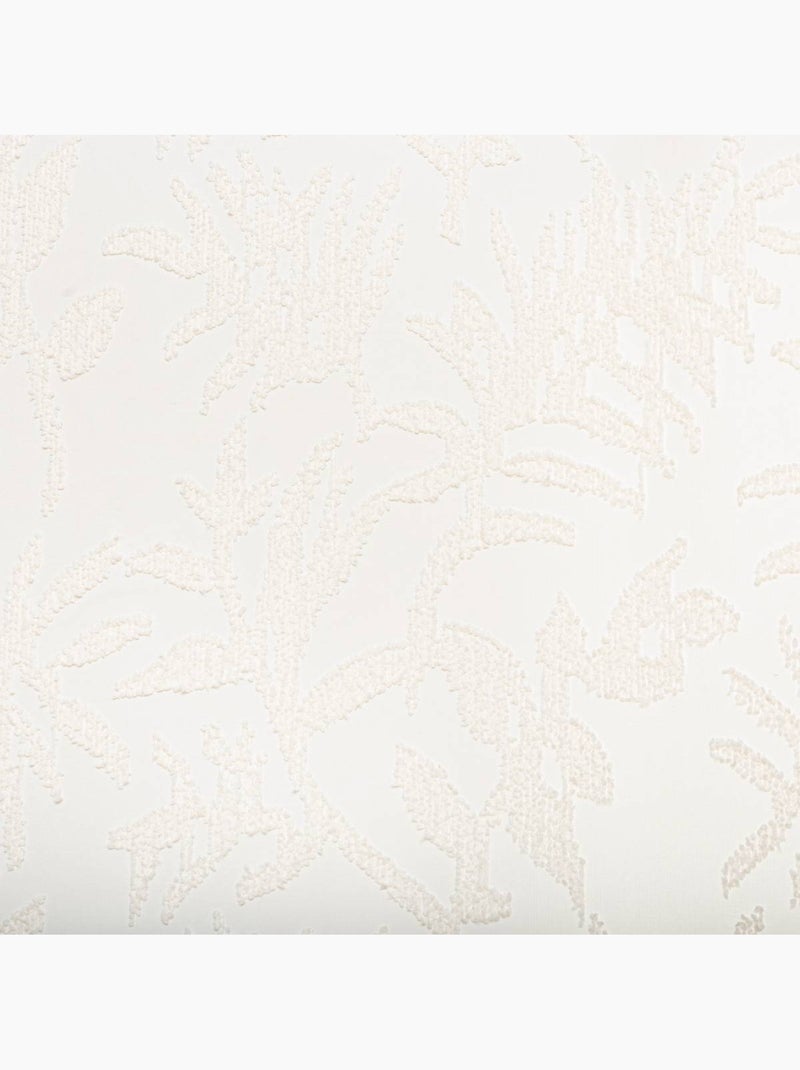 Rideau motif tuftés willow Ivoire - Kiabi