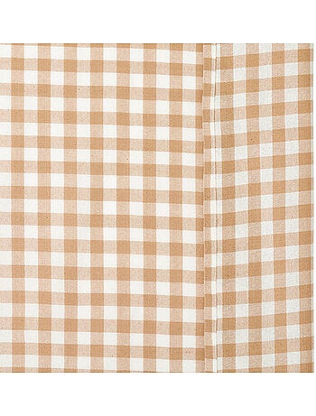 Rideau motif vichy en coton GROOVE