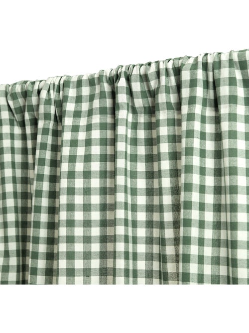 Rideau motif vichy en coton GROOVE - Kiabi Rideau motif vichy en coton GROOVE - Kiabi