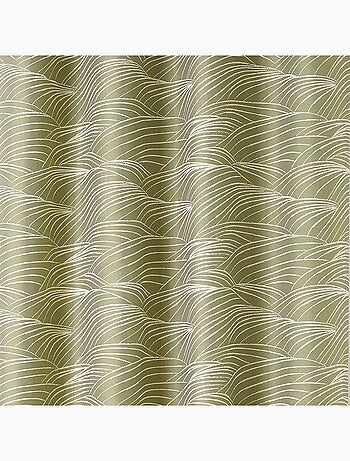 Rideau motifs coteaux de vigne