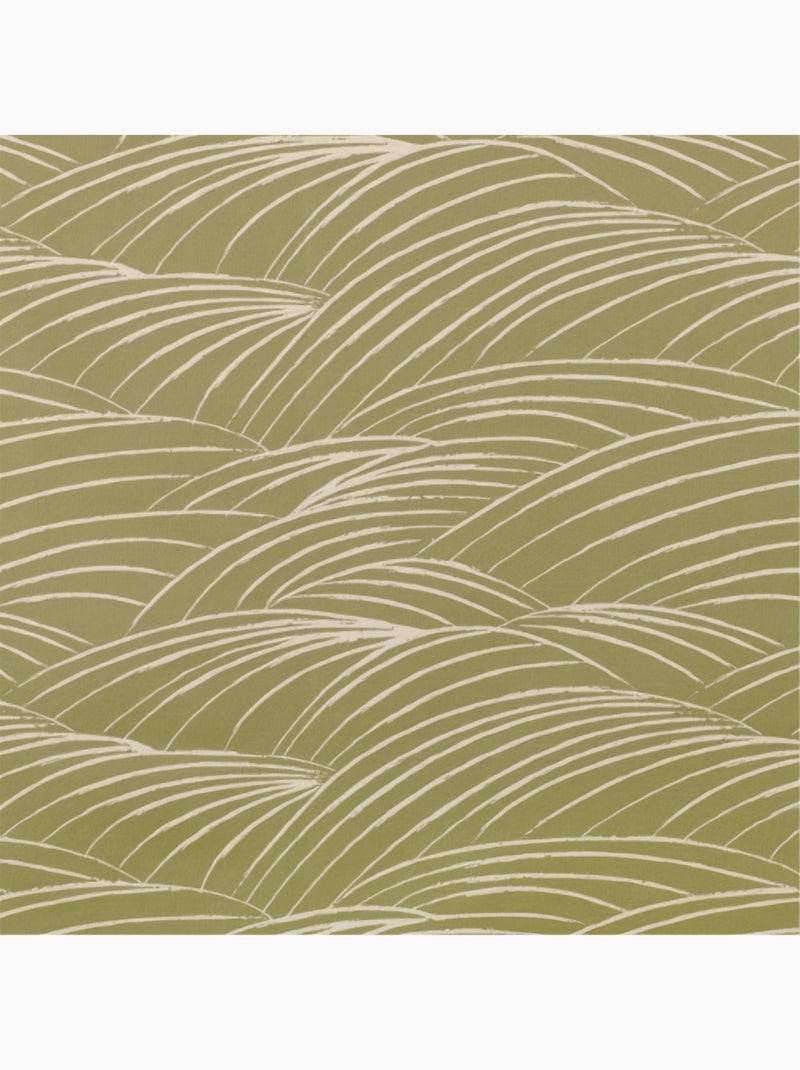 Rideau motifs coteaux de vigne Vert - Kiabi