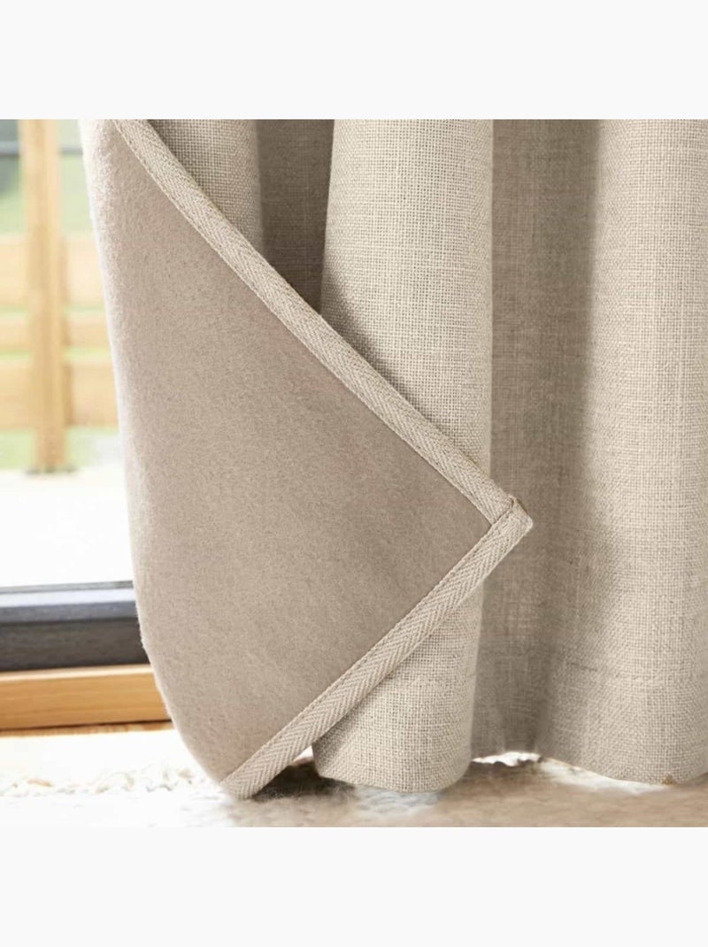 Rideau obscurcissant 140x240cm Gris clair - Kiabi