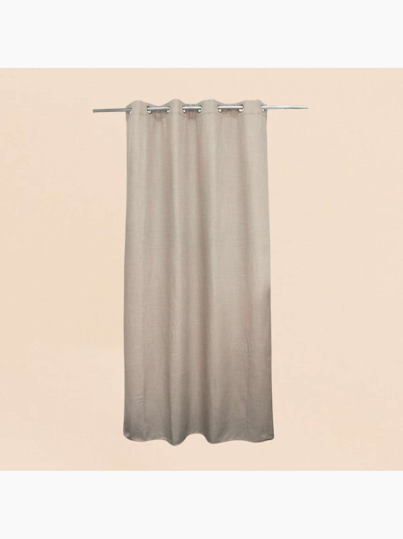 Rideau obscurcissant 140x240cm Gris clair - Kiabi