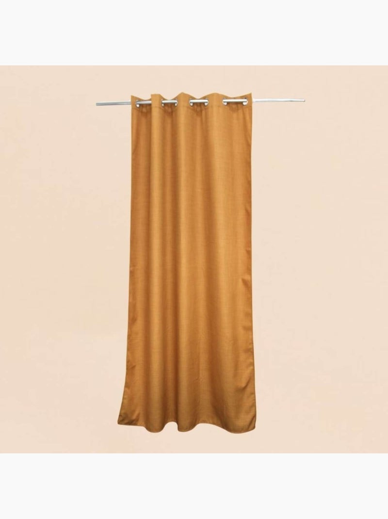 Rideau obscurcissant 140x240cm Jaune - Kiabi