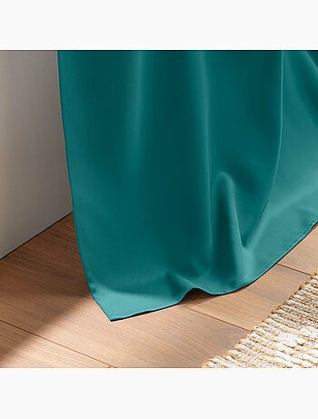 Rideau obscurcissant à œillets – lot de 2 – uni